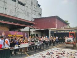 Sabu dan Miras di Mojokerto Dimusnahkan