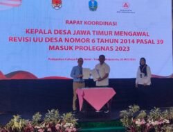 Rakor Kades Jatim, Bahas Revisi UU Desa Masuk Prolegnas 2023 dan MoU dengan BPR Jatim