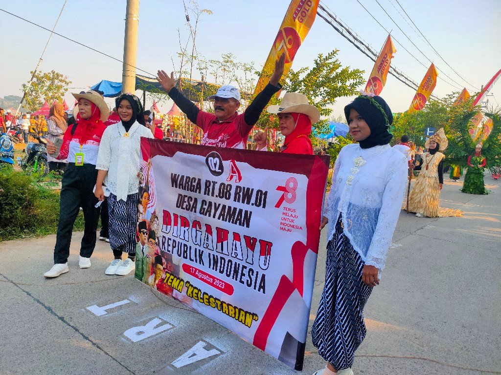 Total Hadiah Rp 25 Juta, Karnaval Desa Gayaman Berlangsung Meriah