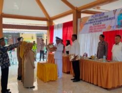 Kades Sadartengah Lantik Kasi Pemerintahan, Kasi Kesejahteraan dan Kadus Selorejo