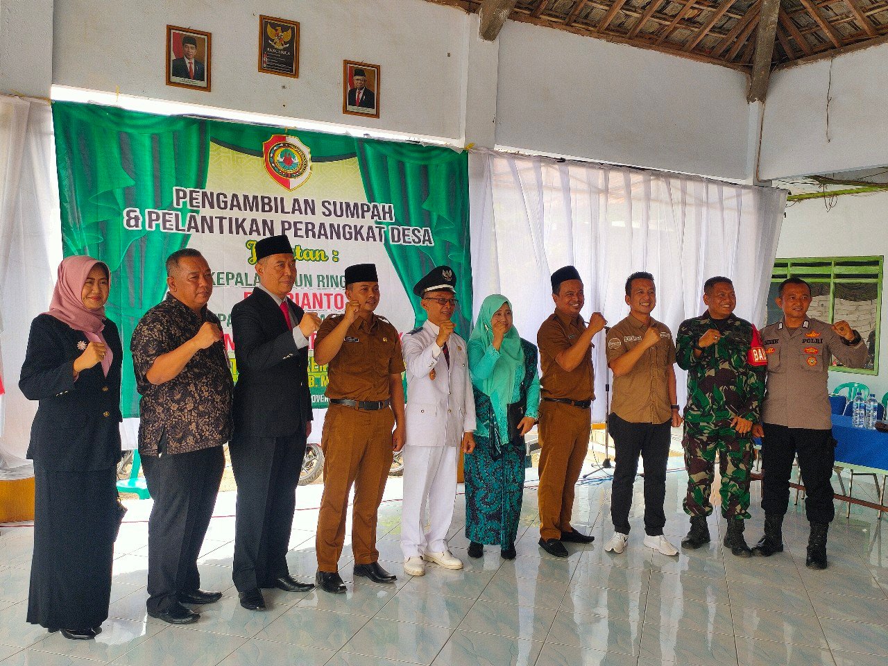 Penuhi Target PBB, Kades Kembangringgit Lantik Kepala Dusun Ringgit dan Kepala Dusun Bajangan