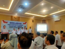 Deklarasi Tim Kampanye Daerah Prabowo-Gibran Kabupaten Mojokerto