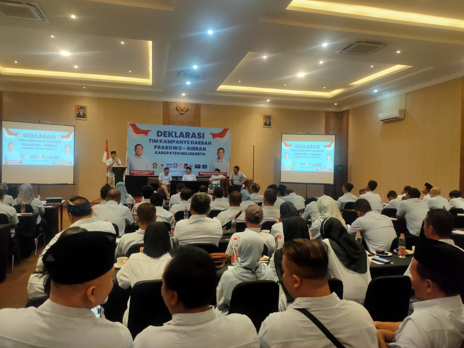 Deklarasi Tim Kampanye Daerah Prabowo-Gibran Kabupaten Mojokerto