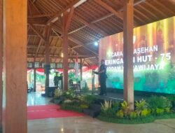 Sarasehan Peringatan HUT Ke-75 Kodam V Brawijaya