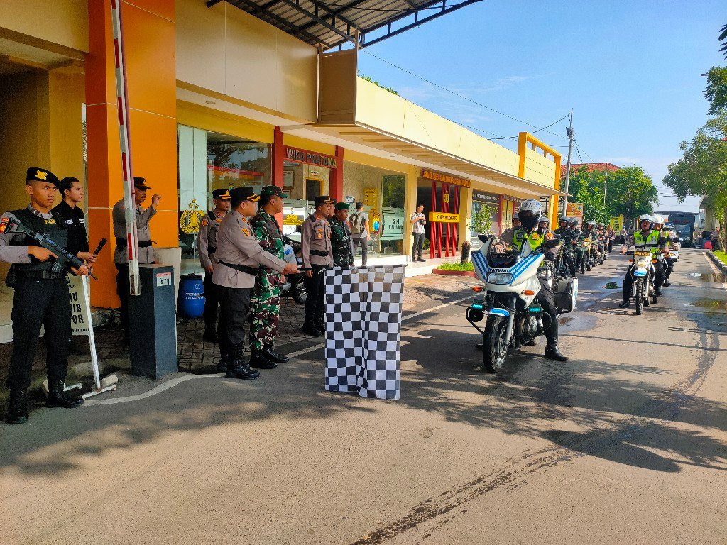 Polres Mojokerto Siap Amankan Tahapan Pemungutan dan Penghitungan Suara Pemilu 2024