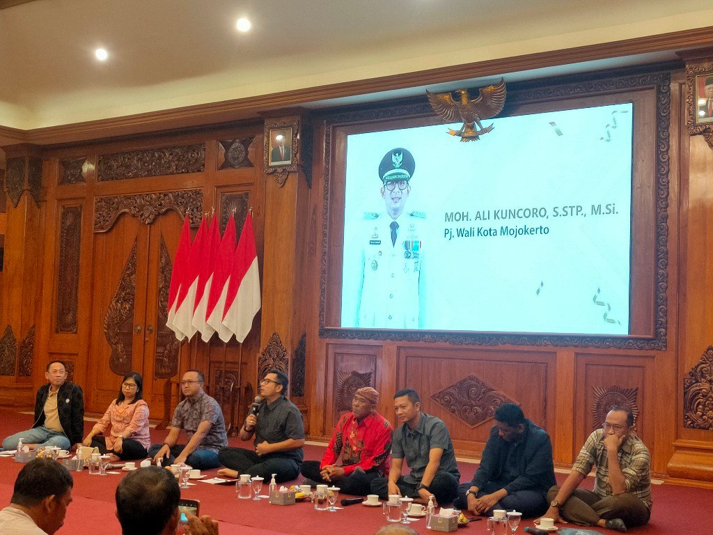 Forkopimda Kota Mojokerto Bertekad Kawal Pemilu dengan Baik, Jujur, dan Berintegritas