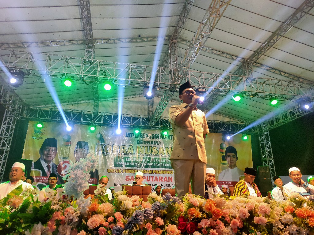 Relawan Kopra Nusantara Gelar Jatim Bersholawat untuk Pemenangan Prabowo-Gibran Satu Putaran