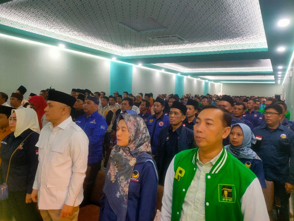 Jelang Pilkada Mojokerto, 13 Parpol Deklarasikan Mubarok