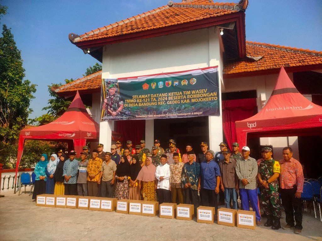 Kades Bandung Berharap Kehadiran Danpusterad Bisa Menambah Semangat Pemdes Bandung