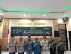 Didampingi Kapolres, Dandim 0815/Mojokerto Gelar Ngopi Bareng Insan Media