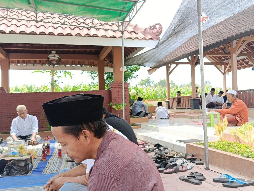 Ngaji Bareng, Gus Hadi Purwanto Doakan Iptu Umam Terus Bawa Nilai Kebaikan