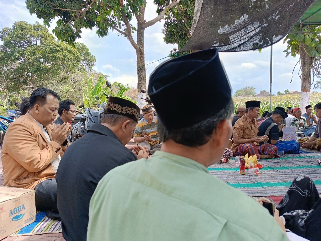 Ngaji Bareng, Gus Hadi Purwanto Doakan Iptu Umam Terus Bawa Nilai Kebaikan