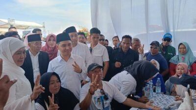 Kampanye Akbar Khofifah-Emil dan Gus Barra-Rizal