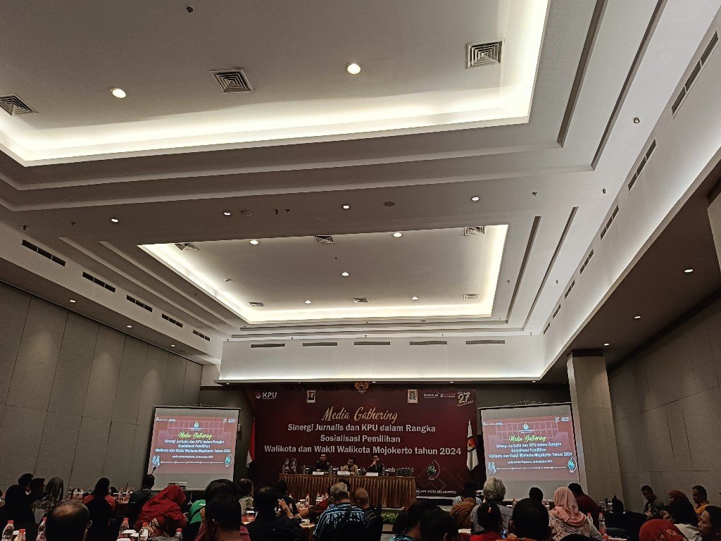 KPU Kota Mojokerto Ajak Jurnalis Bersinergi Sukseskan Pilkada