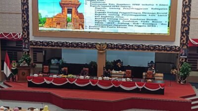 DPRD Kabupaten Mojokerto Sampaikan Nota Penjelasan 5 Raperda Inisiatif