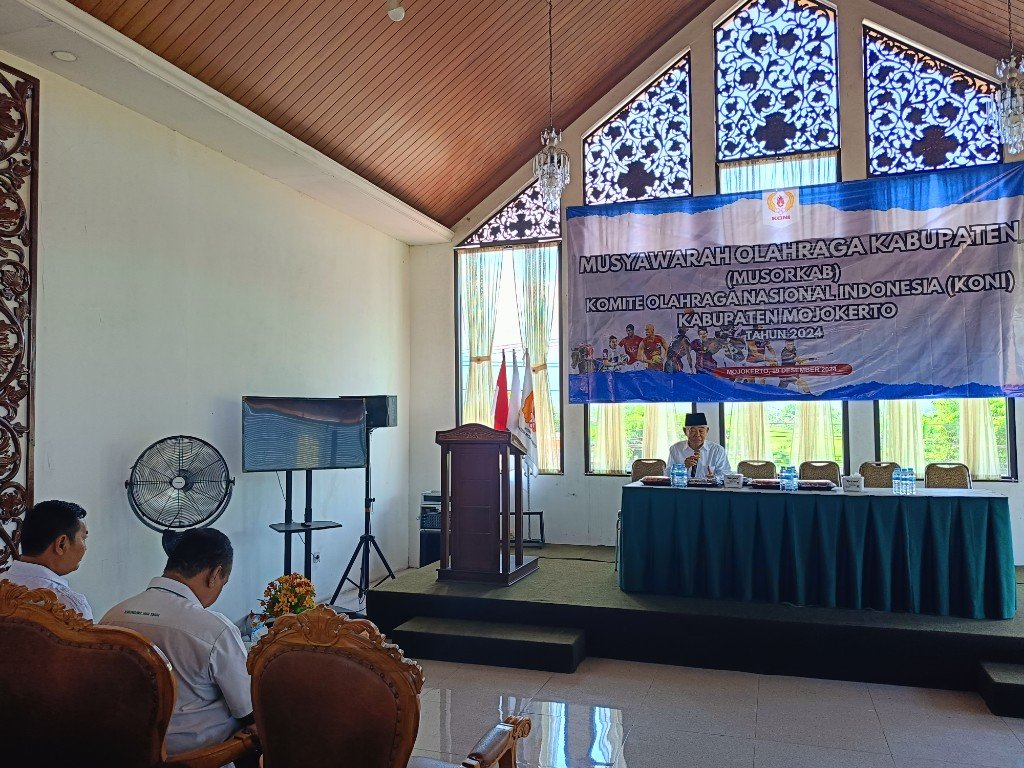 KONI Kabupaten Mojokerto Gelar Musorkab, Imam Suyono Terpilih Aklamasi