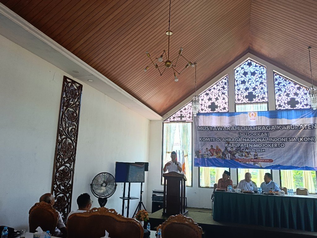 KONI Kabupaten Mojokerto Gelar Musorkab, Imam Suyono Terpilih Aklamasi