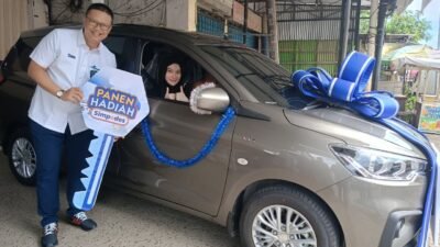 BRI Mojokerto Antarkan Hadiah Utama Undian Simpedes Semester 1 Tahun 2024