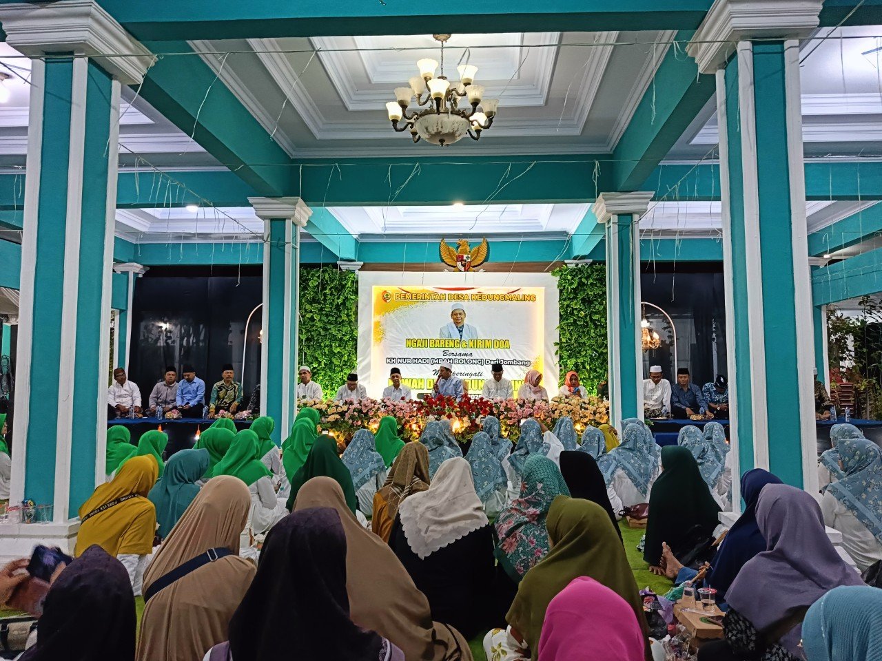 Ruwah Desa, Pemdes Kedungmaling Ngaji Bareng Mbah Bolong