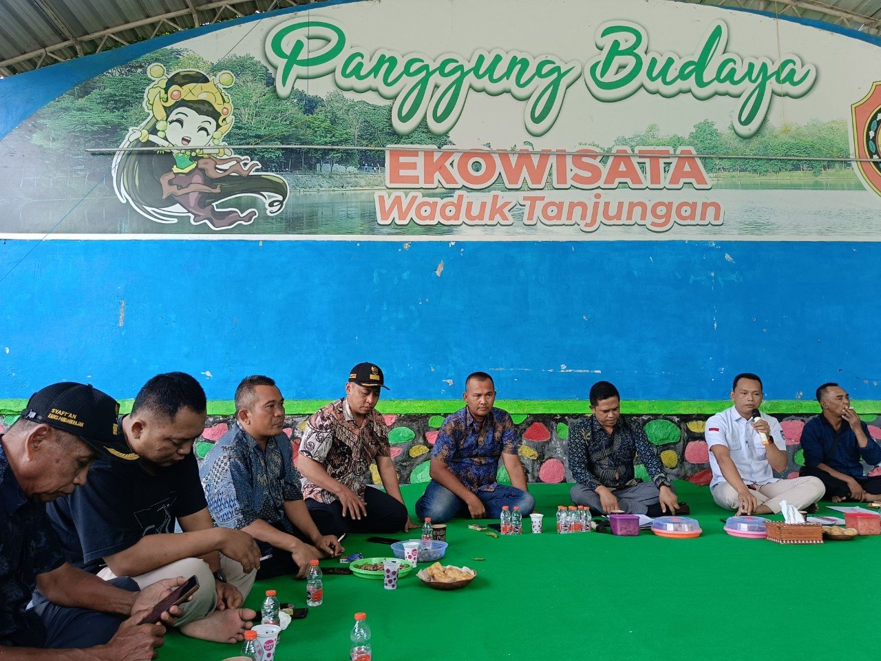 Hadi Purwanto Diskusi Kerakyatan dengan Kepala Desa se-Kecamatan Kemlagi