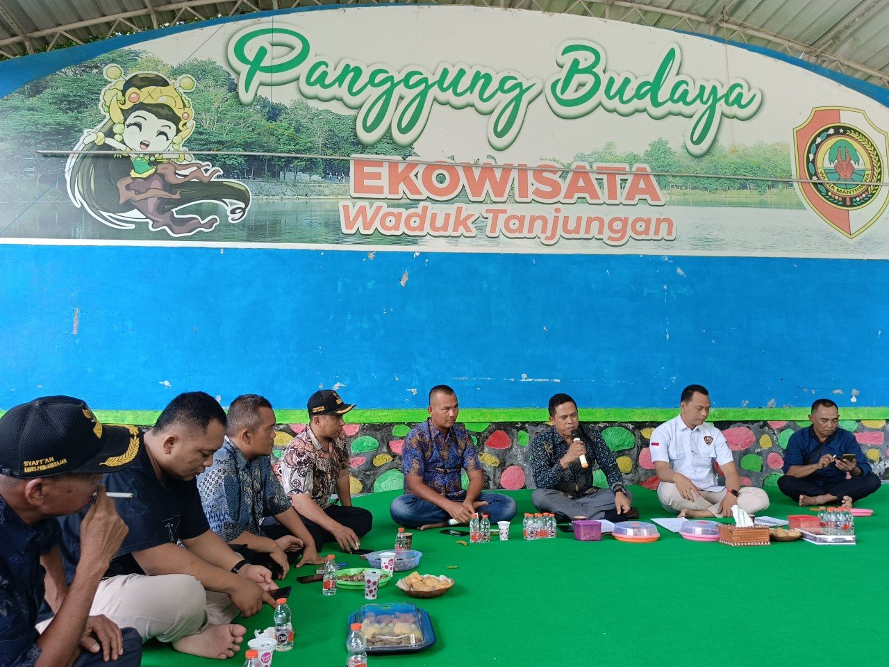 Hadi Purwanto Diskusi Kerakyatan dengan Kepala Desa se-Kecamatan Kemlagi