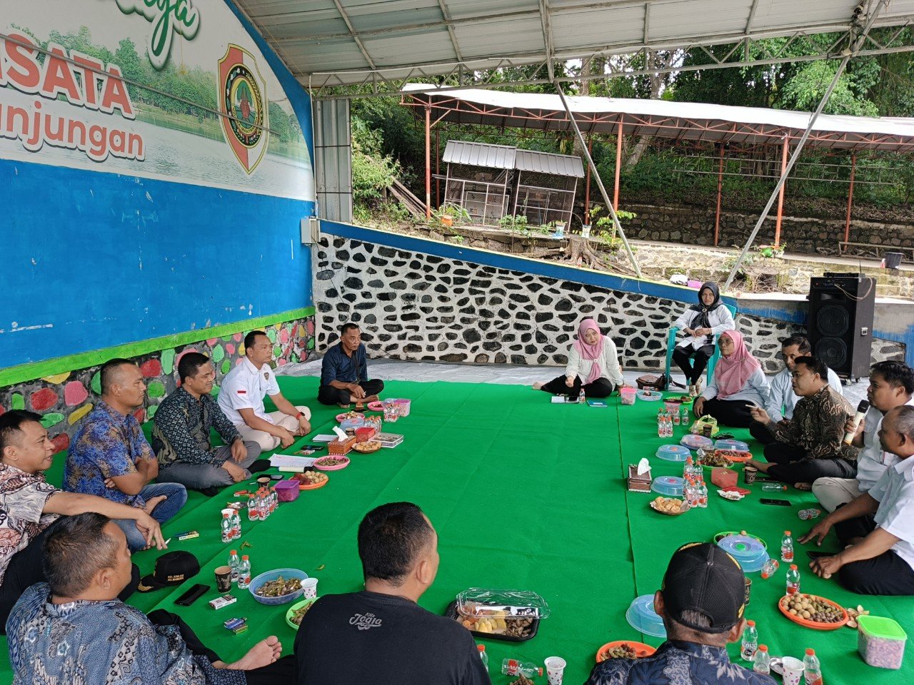 Hadi Purwanto Diskusi Kerakyatan dengan Kepala Desa se-Kecamatan Kemlagi