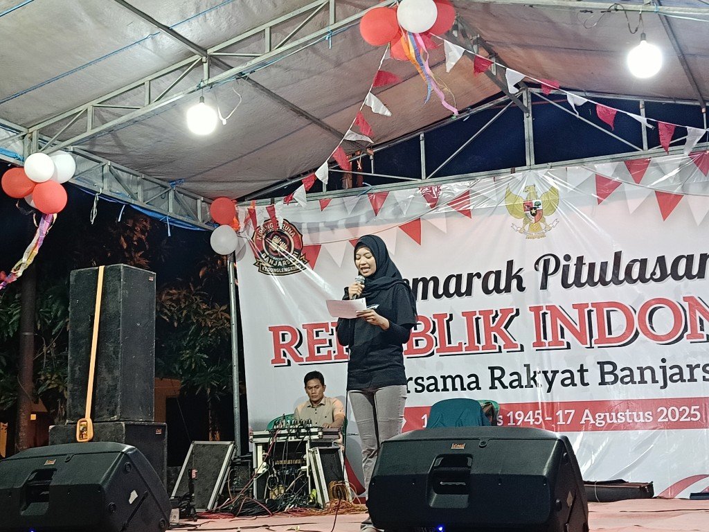 Rakyat Banjarsari Gelar Tasyakuran HUT ke-80 RI