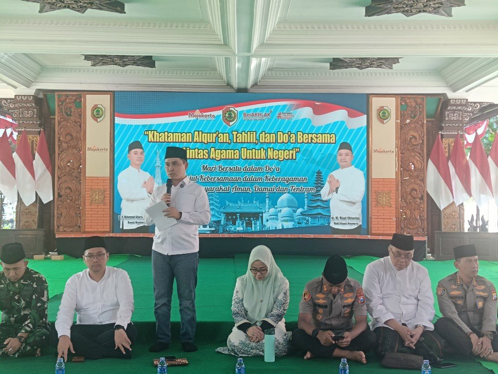 Forkopimda Kabupaten Mojokerto Gelar Doa Bersama Lintas Agama untuk Negeri