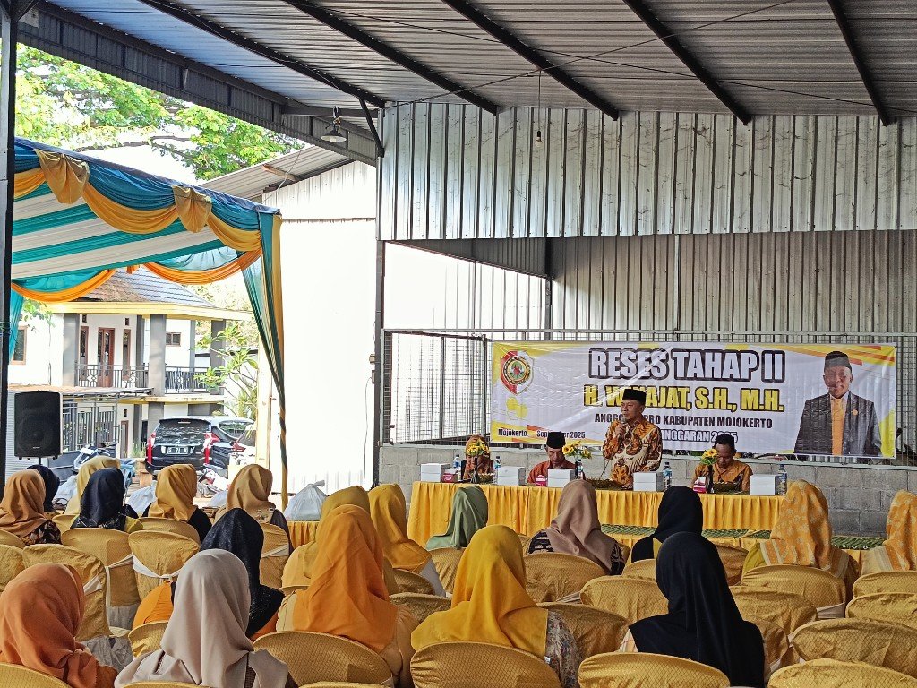 Saat Reses, Winajat Bersyukur Tidak Ada Demo di Kabupaten Mojokerto