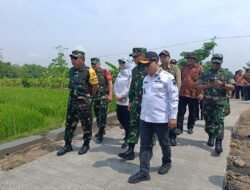 Asops Panglima TNI Tinjau TMMD Ke-126 Kodim 0815/Mojokerto