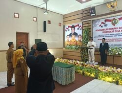 Kepala Desa Medali Lantik 3 Perangkat Desa