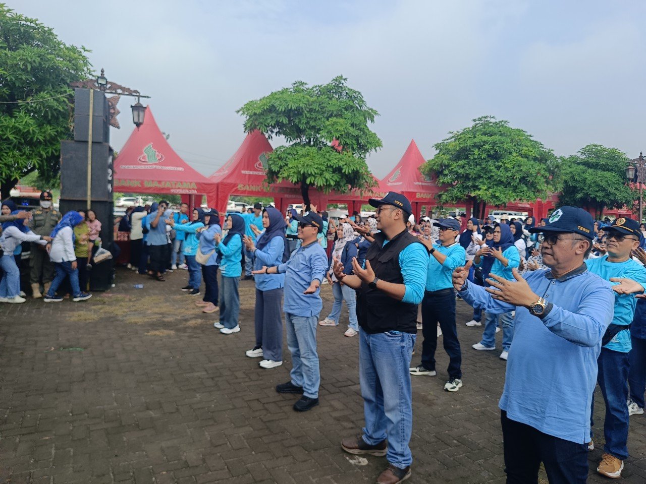 Dinkes Kabupaten Mojokerto Peringati HKN ke-61 di RTH Sidorejo Surya Park