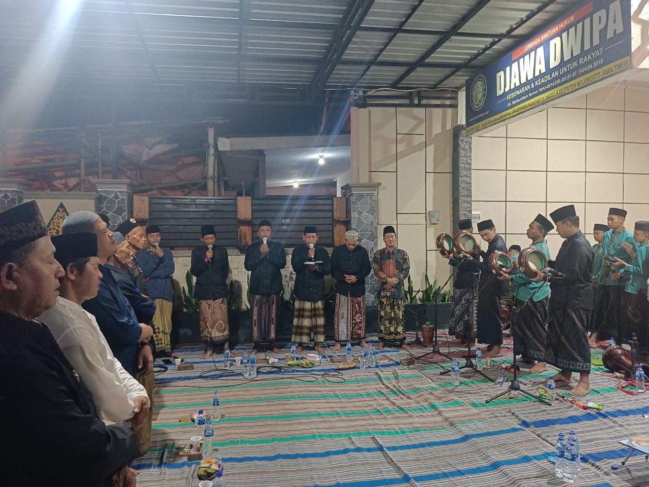 Malam 1 Rajab, Direktur LBH Djawa Dwipa dan LKH Barracuda Gelar Doa Bersama