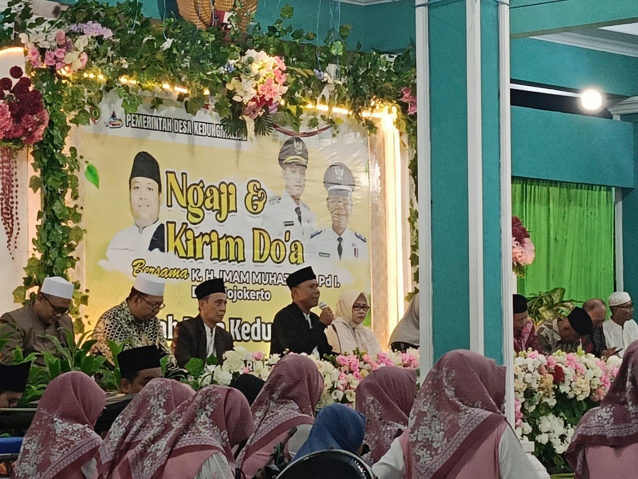Pemdes Kedungmaling Gelar Ngaji dan Kirim Doa Bersama K.H. Imam Muhajir