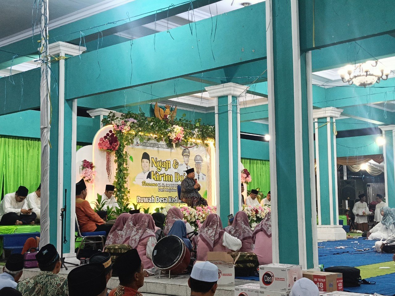 Pemdes Kedungmaling Gelar Ngaji dan Kirim Doa Bersama K.H. Imam Muhajir