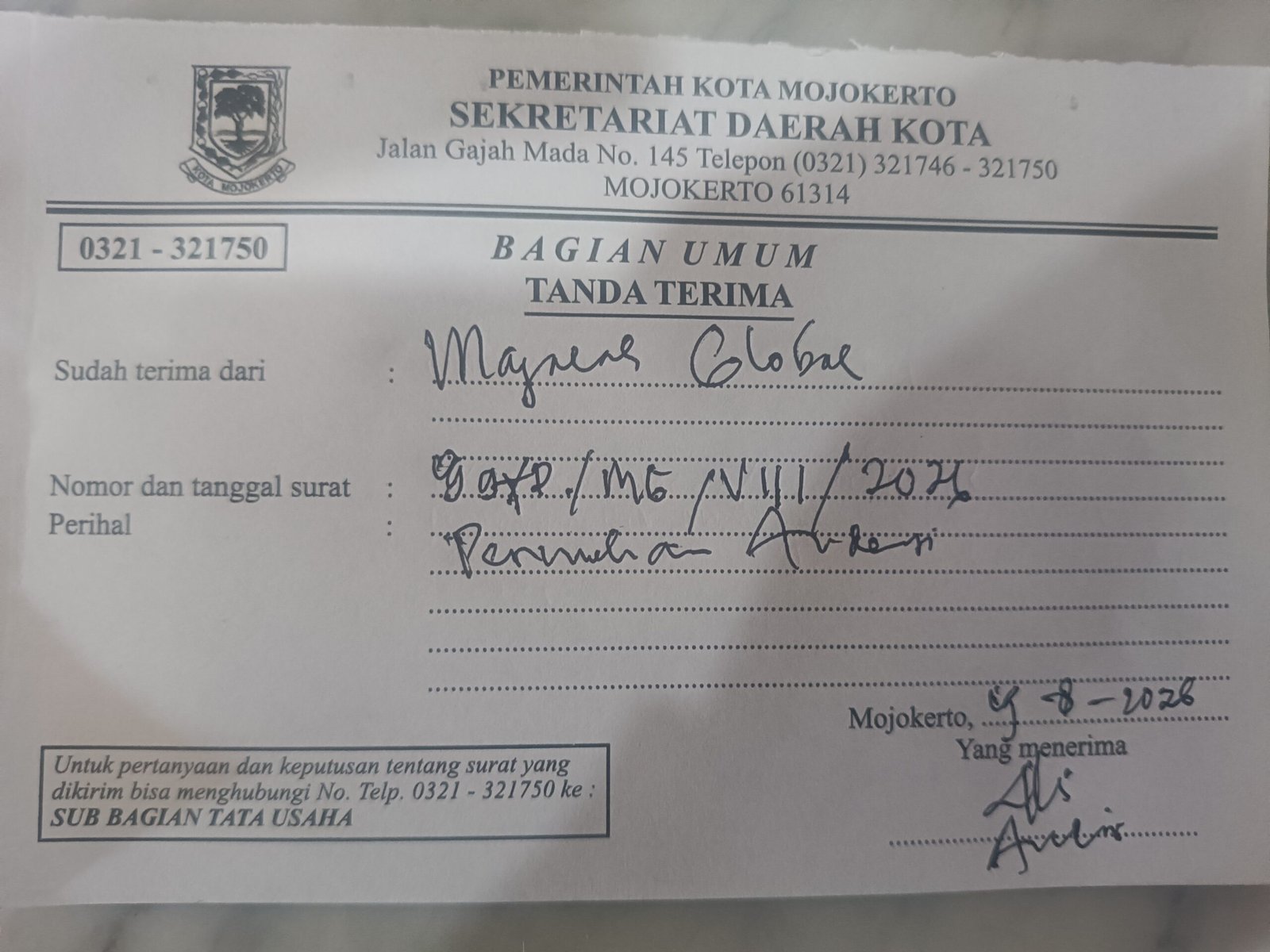 Temukan Label Pangan Tak Sesuai Izin, Kuasa Hukum Majalah Global Minta Wali Kota Mojokerto Copot Kadinkes Kota Mojokerto