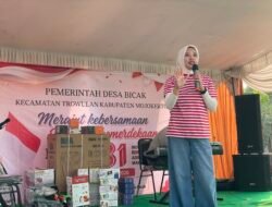 Mbangun Deso Nganggo Roso”: Kades Bicak Ajak Warga Merajut Kebersamaan di HUT ke-81 RI