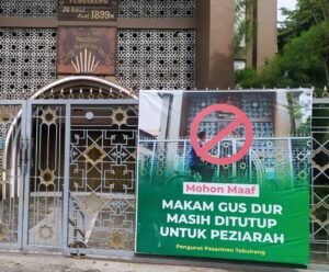 Makam Gus Dur Masih Tutup, Meski Peziarah Terus Berdatangan