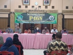 BNNK Sidoarjo Memberikan Penyuluhan P4GN Di Gedang Rowo Prambon