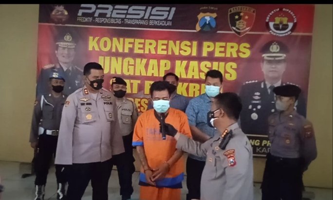 Mengaku Polisi Gadungan Akhirnya Diringkus Sat Reskrim Polresta Sidoarjo