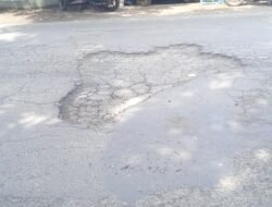 Setiap Kali Di Tambal Jalan Kenongo Tulangan Masih Berlubang