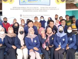 Universitas ADI BUANA PGRI Surabaya Dan PEMDES Kemantren Tulangan Bersinergi Hidupkan UKM Kampung Roti