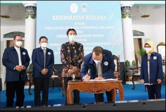 Gandeng Unair Surabaya, Bupati Madiun Sinau Bareng Tentang Kepemimpinan Transformasi Daerah