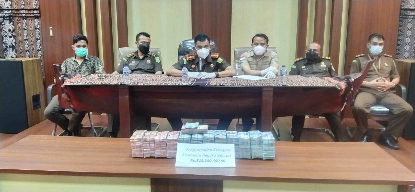 Komisaris Tersangka Kasus Trafo Kembalikan Kerugian Negara Rp. 815 Juta