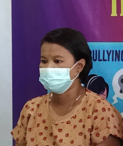 Heni Hungan - Sekretaris TRUK (Tim Relawan Untuk Kemanusiaan) Maumere