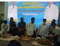 HPN 2022, Bupati Madiun Apresiasi Peran Besar Insan Pers