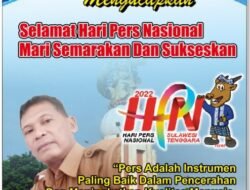 Pemerintahan Desa Banjar Wungu Kecamatan Tarik Kabupaten Sidoarjo Mengucapkan Hari Pers Nasional#Semoga Pers Kita Kedepan Bisa Membawa Pemberitaan Yang Faktual Dan Berimbang