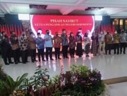Pisah Kenal Ketua PN Mojokerto, Ini Isi Sambutan Bupati Mojokerto dan Wali Kota Mojokerto