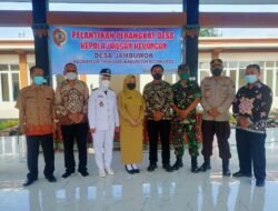 Kepala Desa Jambuwok Melantik Kaur Keuangan Desa Jambuwok