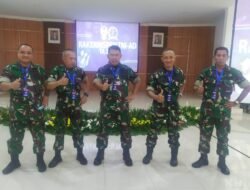 Kapenrem 082/CPYJ Hadir Dalam Rakernis Penerangan TNI AD Tahun 2022